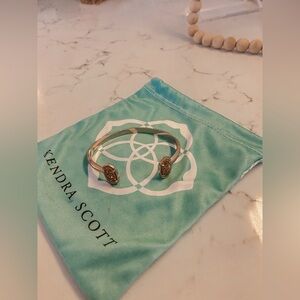 Kendra Scott Elton Bracelet in Rose Gold Drusy